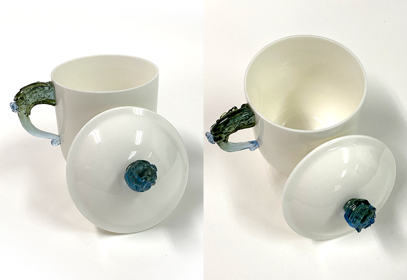 大凍玉蓋杯(顏色隨機) 